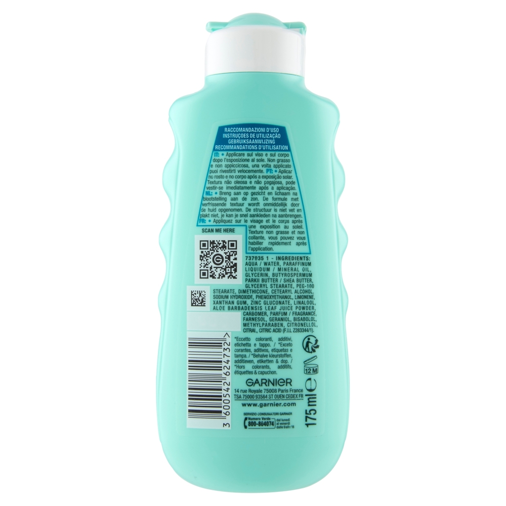Garnier Ambre Solaire Latte Doposole 175 ml
